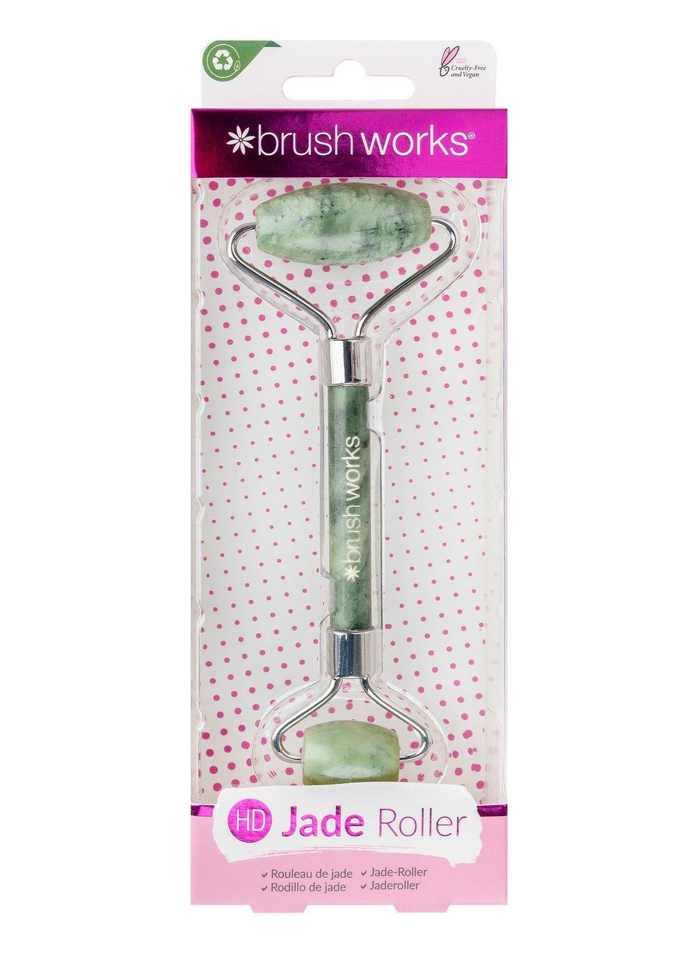 Brushworks HD Jade Roller - Radiant Skin Essential - Image 1