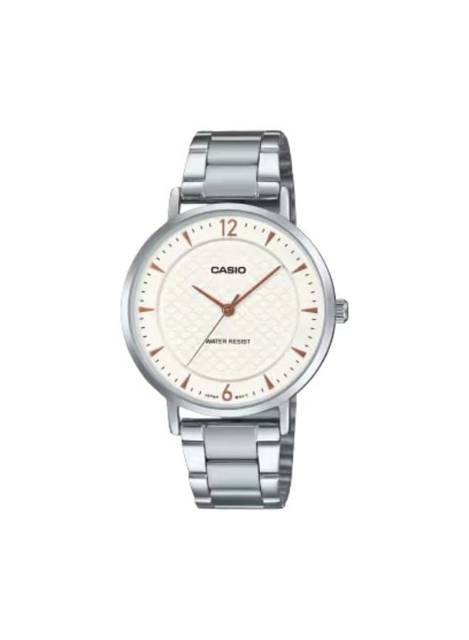 CASIO LTP-VT04D-7A Elegant Stainless Steel Women's Watch - 34 mm - Image 1