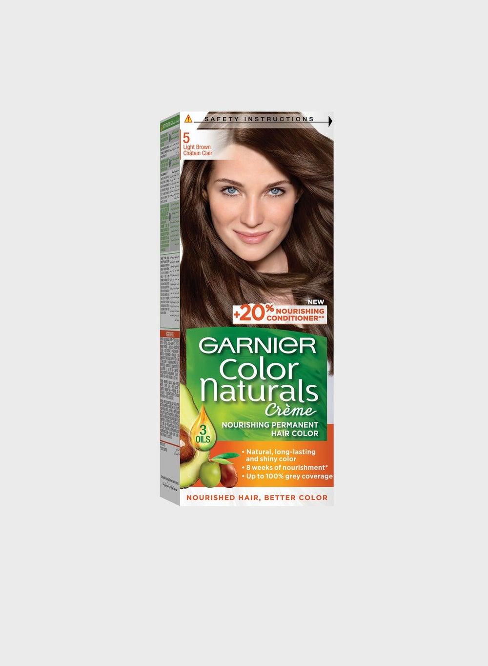 Garnier Light Brown 5 - Luxurious Olive Oil Enriched Hair Color - Image 1
