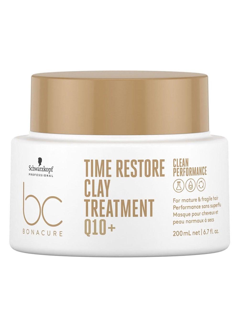 BC Clean Time Restore Q10+ Clay Hair Treatment 200ml - Image 1