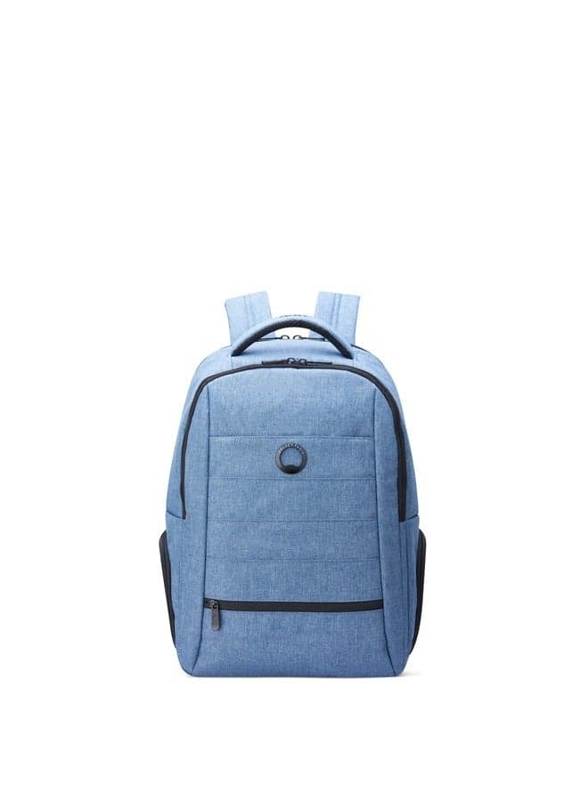 DELSEY Paris Element Voyager Blue Jeans Laptop Backpack - Image 1