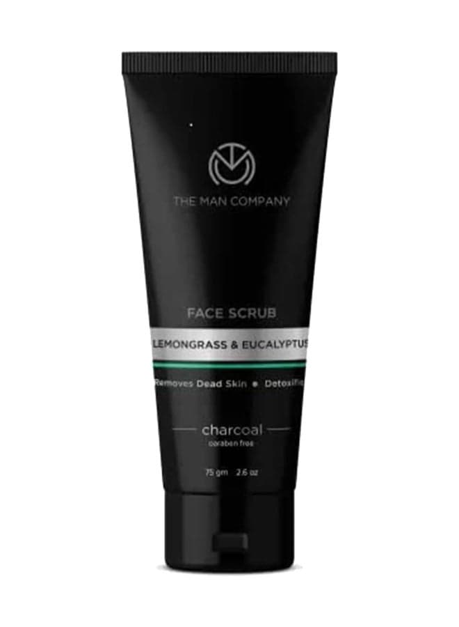 Charcoal Glow Face Scrub 75g - Tan & Blackhead Remover - Image 1