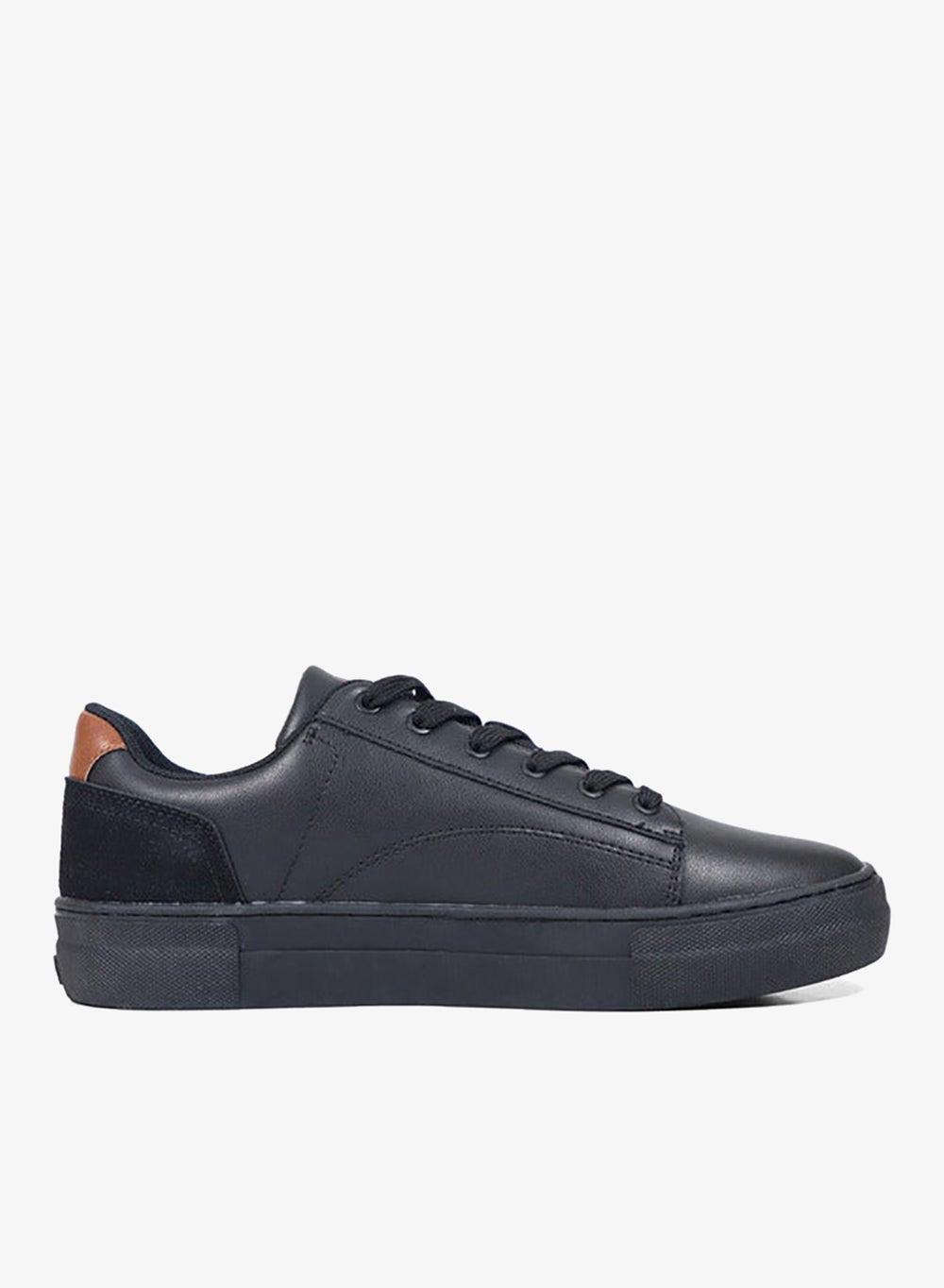 PORTLAND III BSC Men's Low-Top Black Sneakers - GPM5240410003 - Image 1