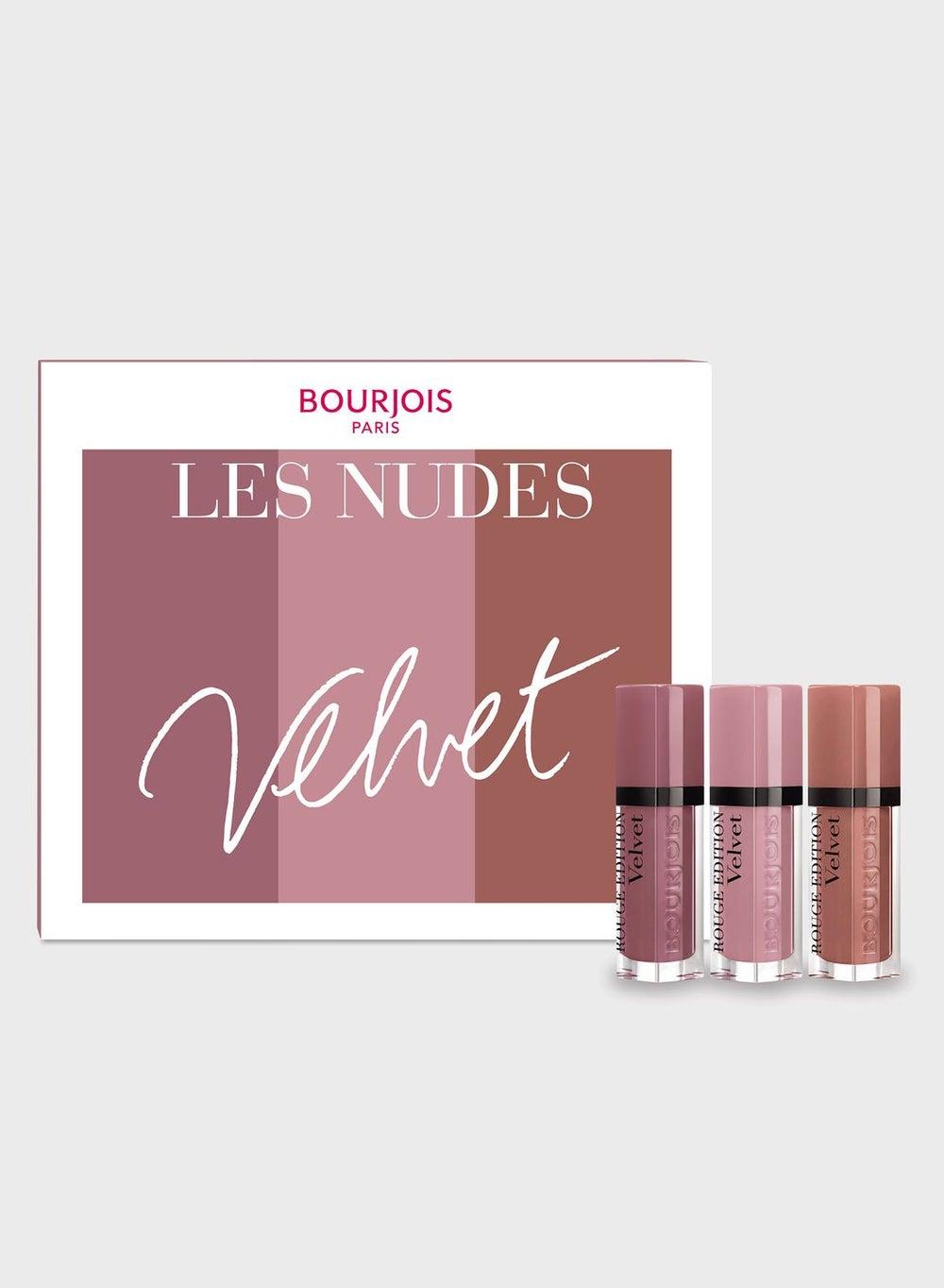 Les Nudes Velvet Matte Lipstick Trio by Bourjois - Image 1