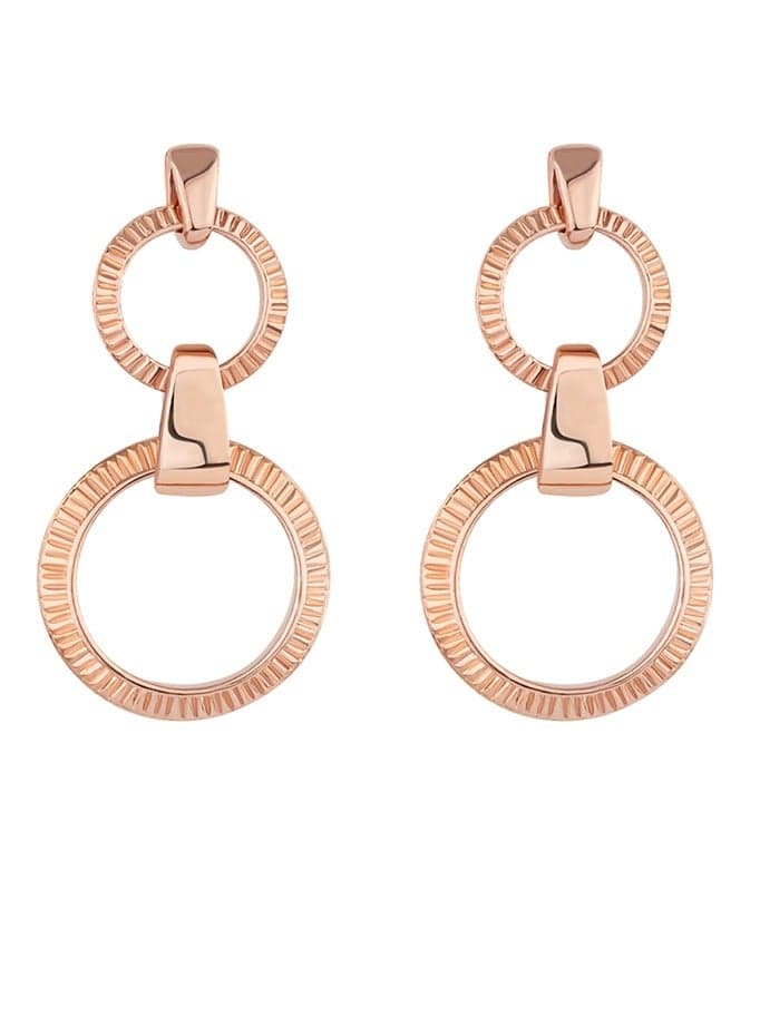 Saint Honore Paris Audacy Gold Dangle Earrings - Image 1