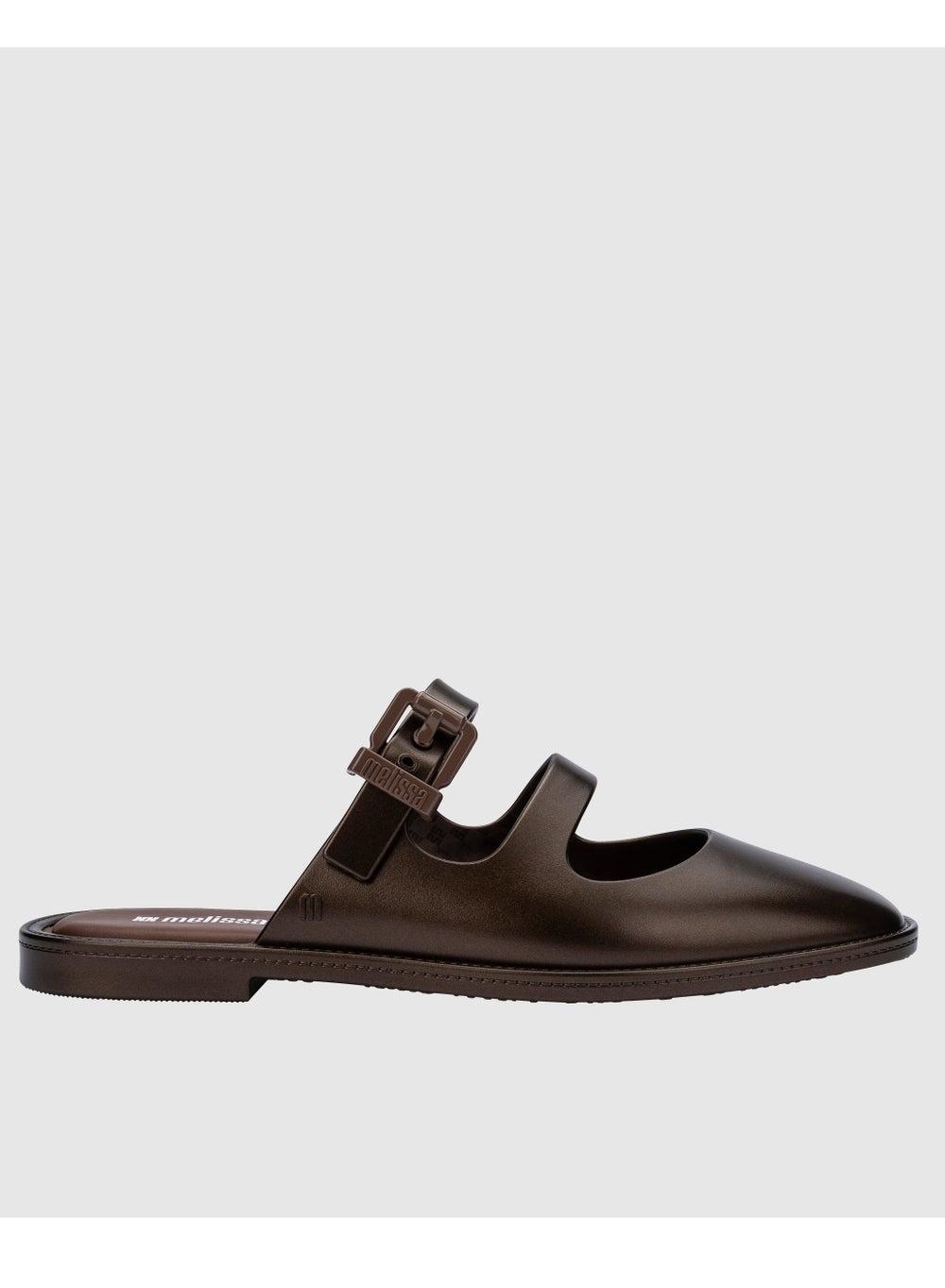 MELISSA ANNASTASIA AD: Elegant Bronzed Mules for Every Occasion - Image 1