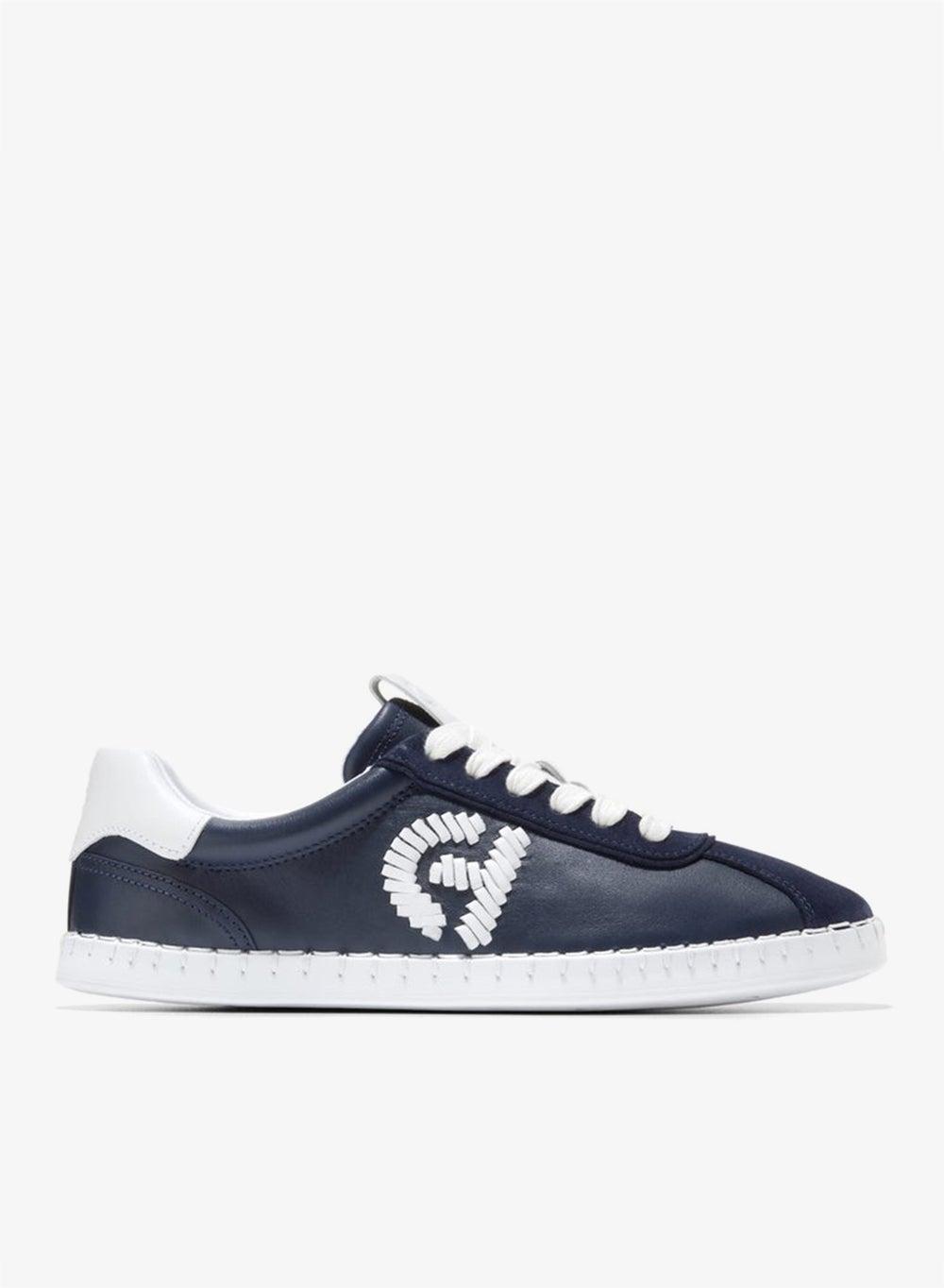 Grandpro Acelia Women's Navy Low-Top Sneakers - Image 1