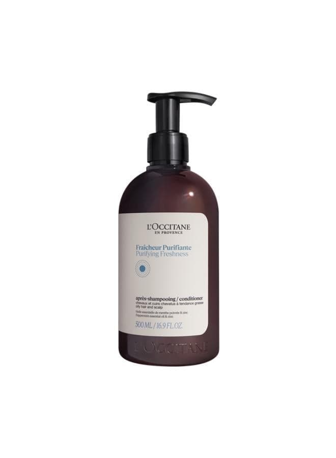 L'Occitane Purifying Freshness Conditioner 500ml for Silky Hair - Image 1