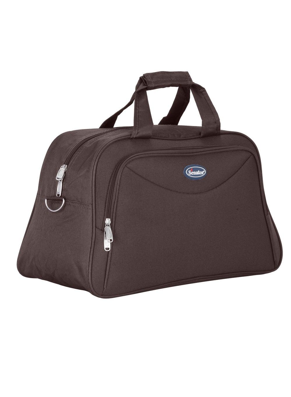 SENATOR 20 Luxe Travel Duffle – 34L Weekend Companion in Brown - Image 1