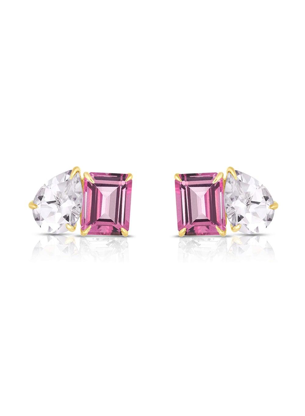 Liu Jo Dereh Pink Gold Earrings - Elegance for Every Woman - Image 1
