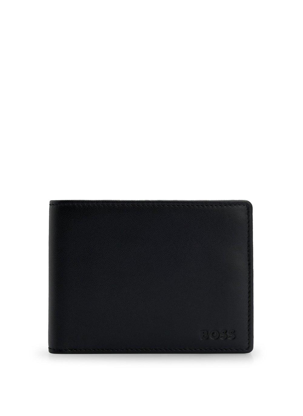 BOSS Men's Elegant Leather Billfold Wallet - Image 1