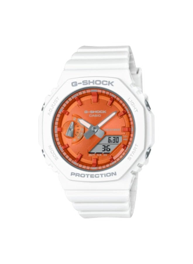 G-SHOCK GMA-S2100WS-7ADR: Chic Resin Hybrid Watch for Women - Image 1