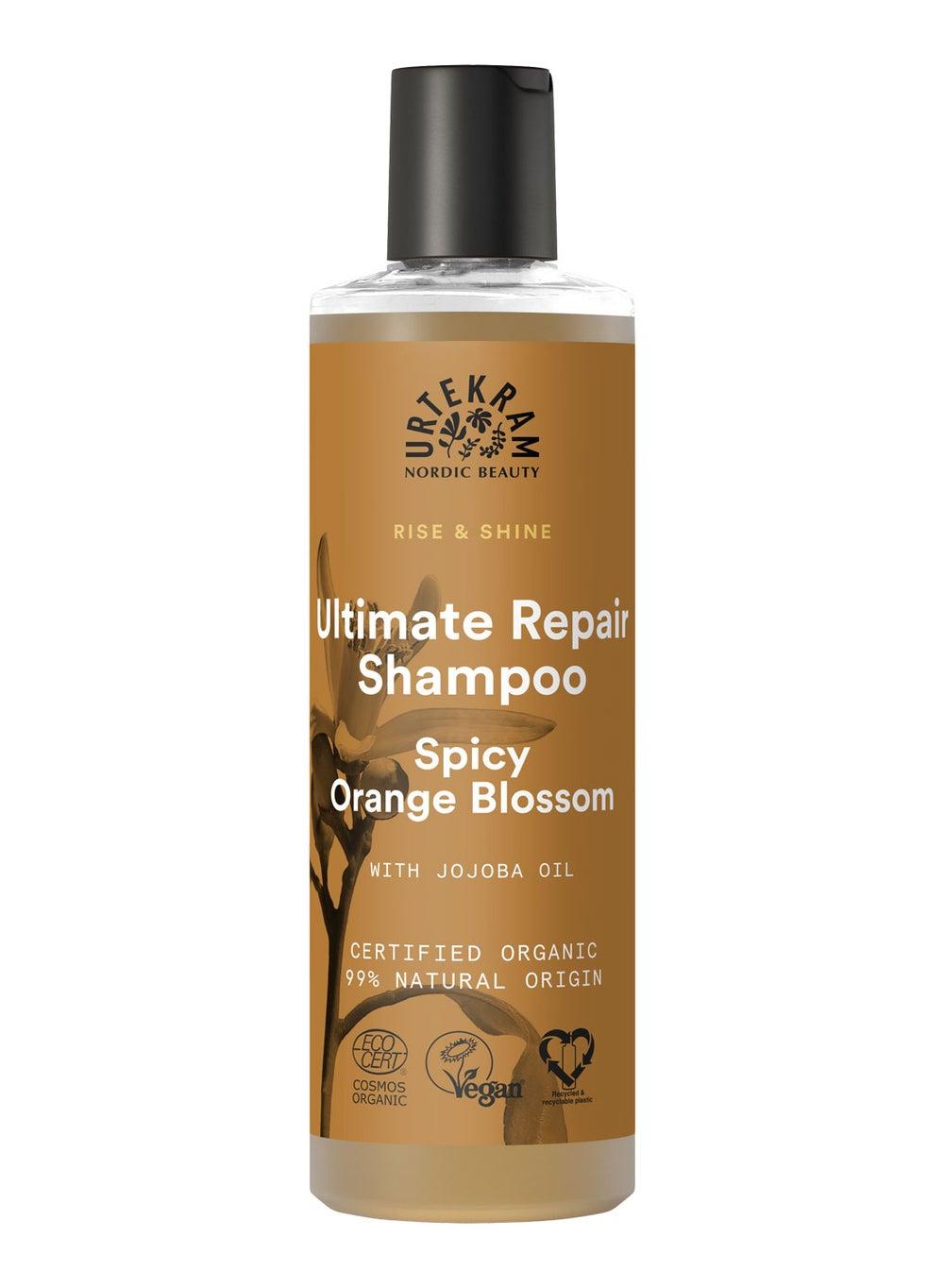 Urtekram Spicy Orange Blossom Repair Shampoo 250ml - Eco Luxe - Image 1