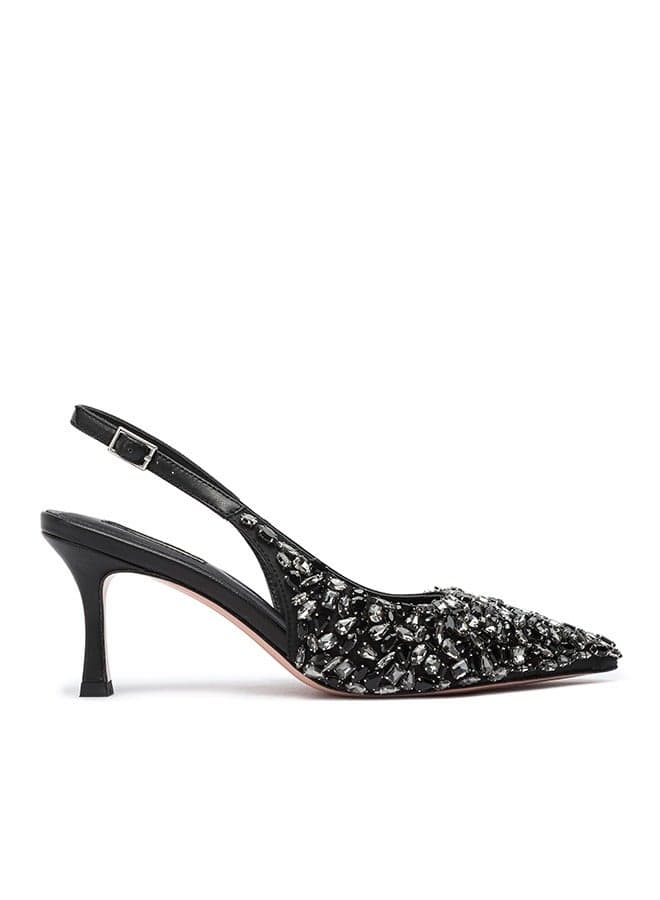 FOLIGNO Celestial Jewel Embellished Pumps - Image 1
