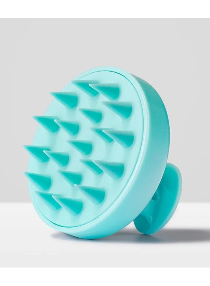 Luxurious Blue Silicone Scalp Massage Brush - Image 1