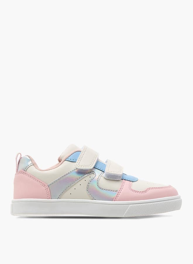 Jd236031Gppink Chic Colourblock Sneakers for Girls - Image 1