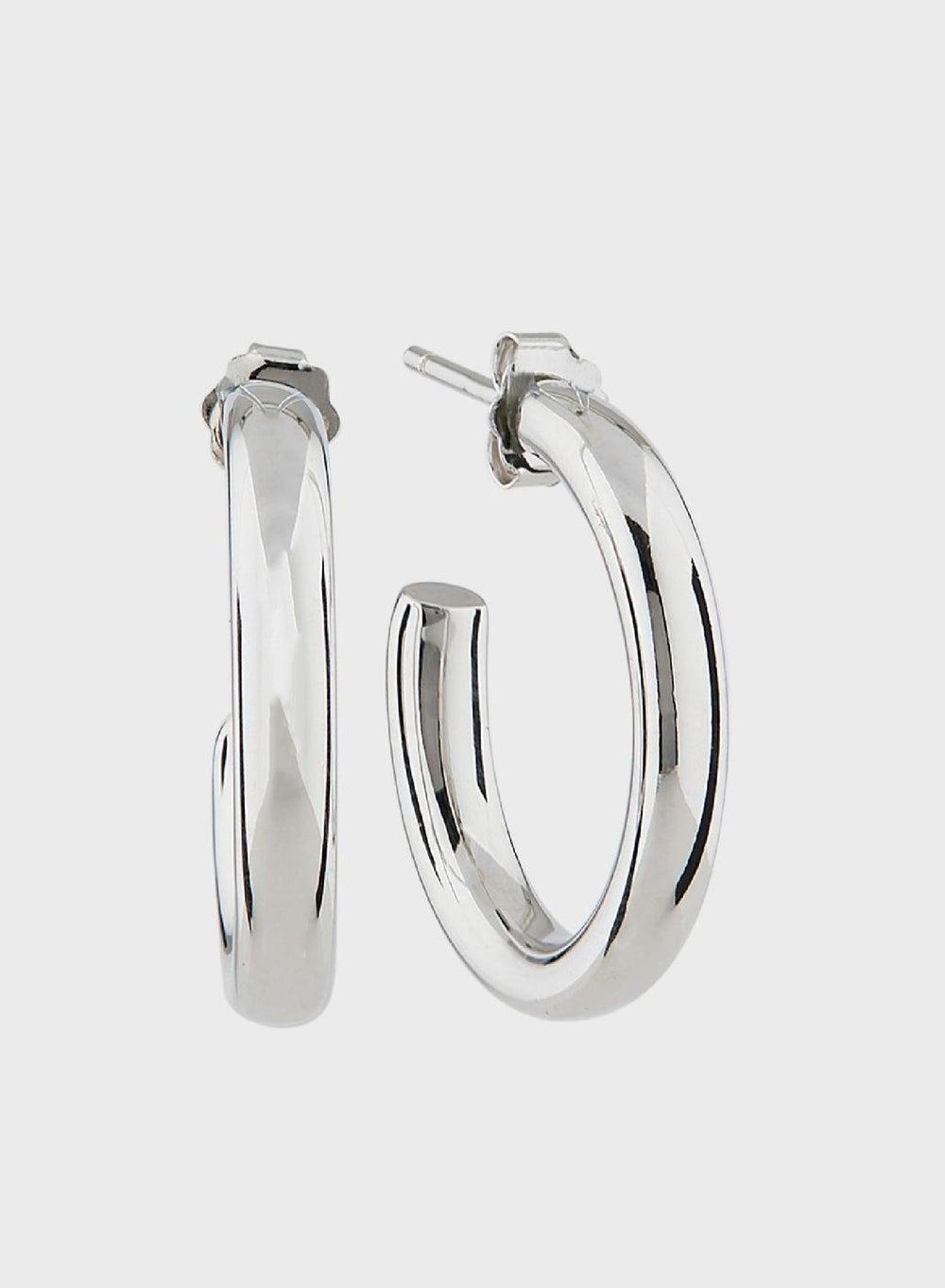 MOMNT Sterling Silver Hoops - Elegance Redefined - Image 1