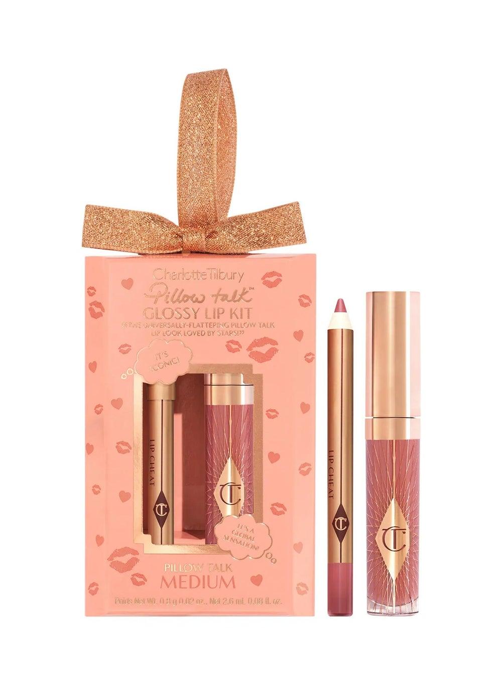 Pillow Talk Glossy Lip Kit - Holiday Travel Duo - Image 1