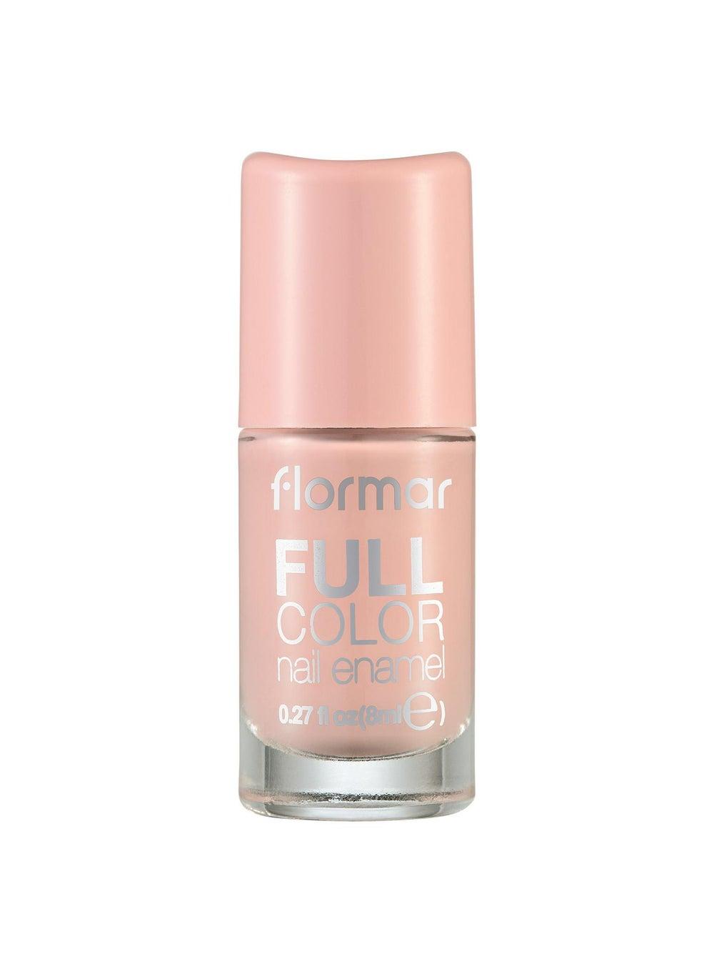 Flormar FC60 Bubbly Peach Full Color Nail Enamel - Image 1