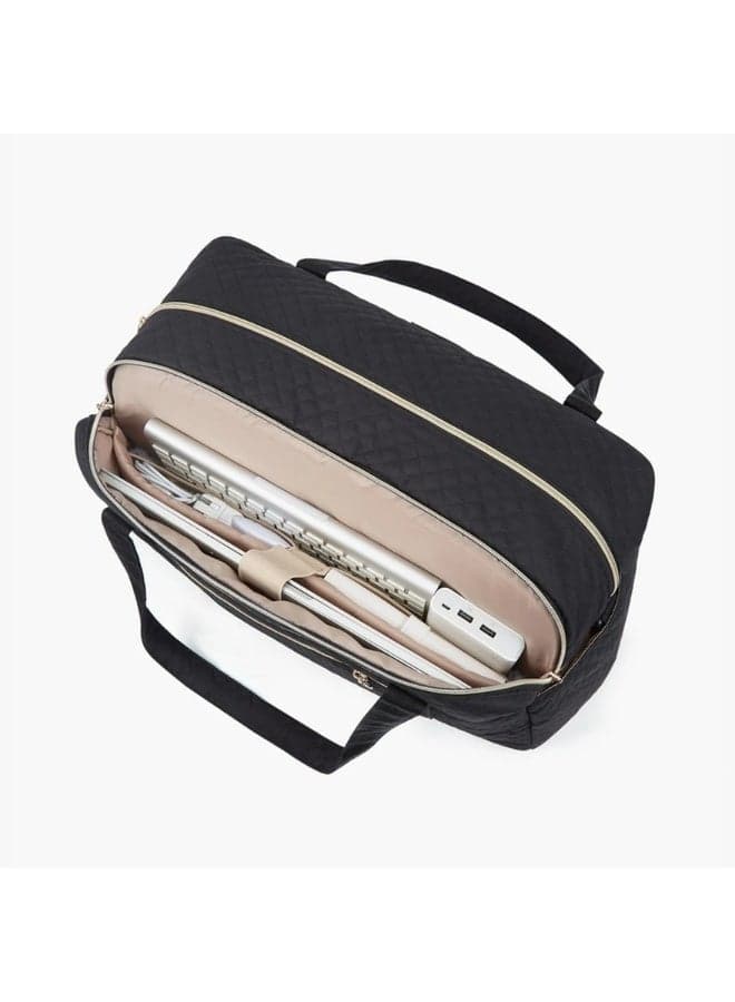 BAGSMART Elegant Black Weekender: Chic Travel Companion - Image 1