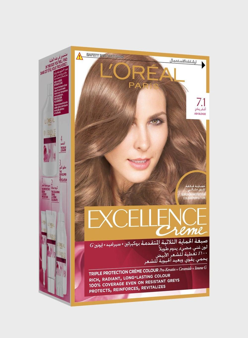 L'Oreal Ash Blonde Excellence Crème Color - Image 1