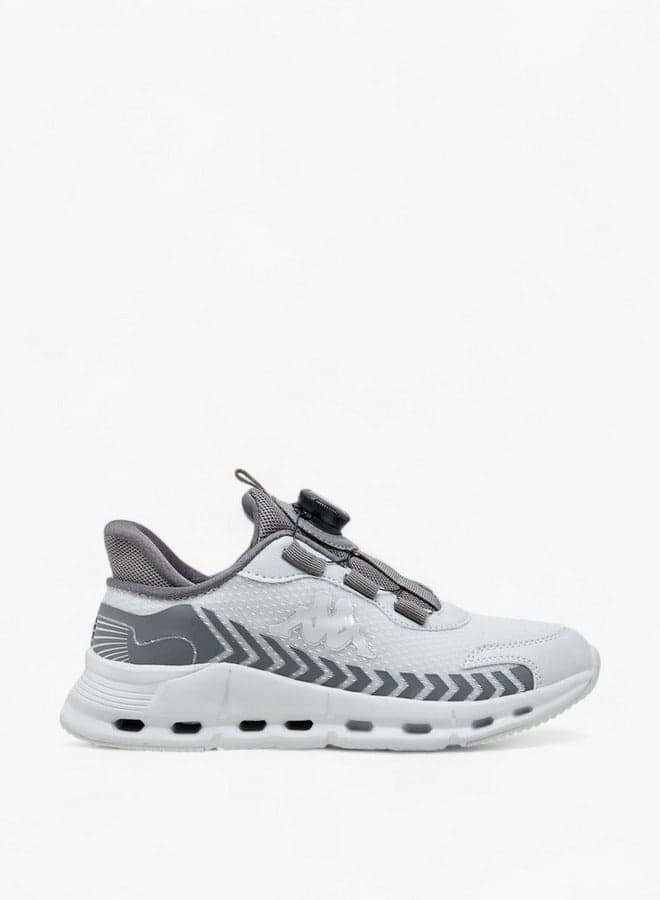 CK25550BP Ex Boys' Elite Grey Textured Sports Sneakers - Image 1