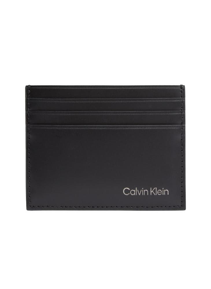 CALVIN KLEIN Men's Elite Logo Card Holder - Image 1