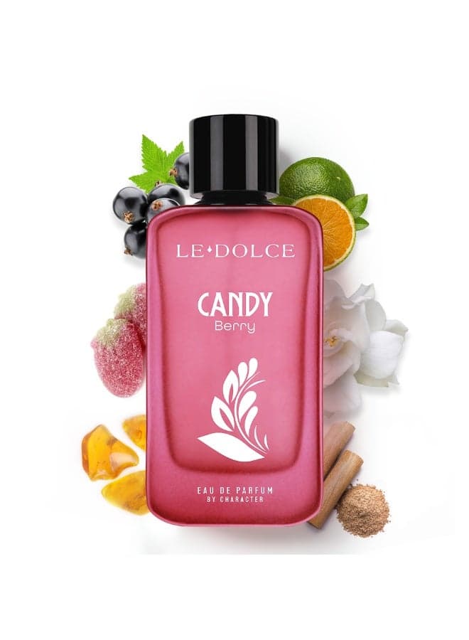 Le Dolce Candy Berry Eau De Parfum 100ML - Unisex Fragrance - Image 1
