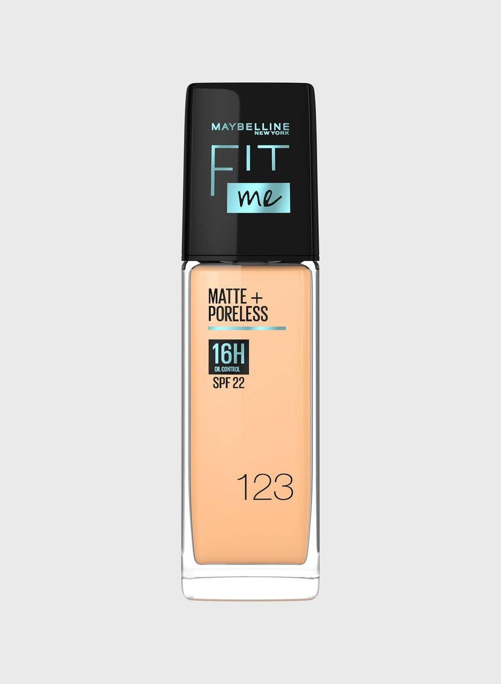 Fit Me Foundation Matte Poreless 123 for Normal to Oily Skin - Image 1