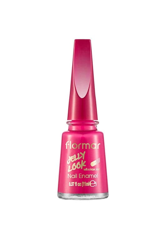 Flormar JL21 Awesome Pink Jelly Look Nail Enamel - Image 1