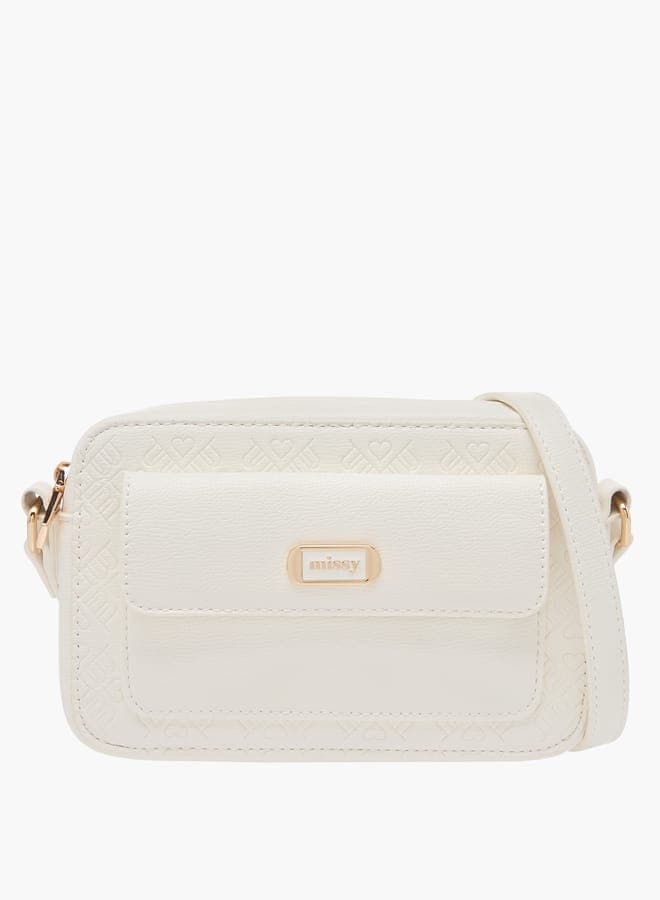 MISSY Monogram Embossed Crossbody - Elegance on the Go - Image 1