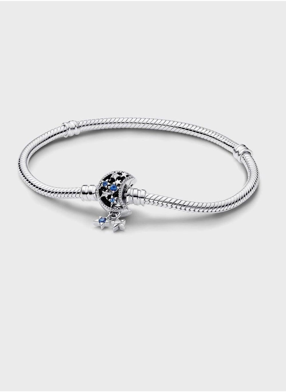 PANDORA Sparkling Moon Sterling Silver Bracelet - Image 1