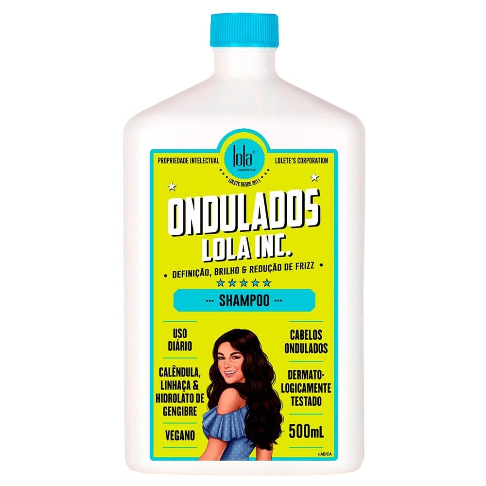 Ondulados 500 mL Luxe Moisturising Shampoo for Wavy Hair - Image 1