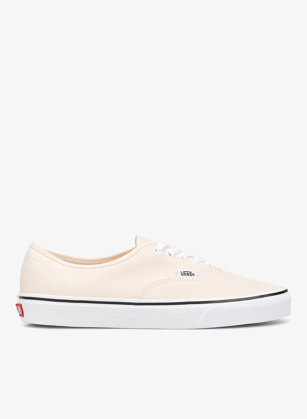 Colour Theory Authentic Unisex Ivory Low-Top Sneakers - Image 1
