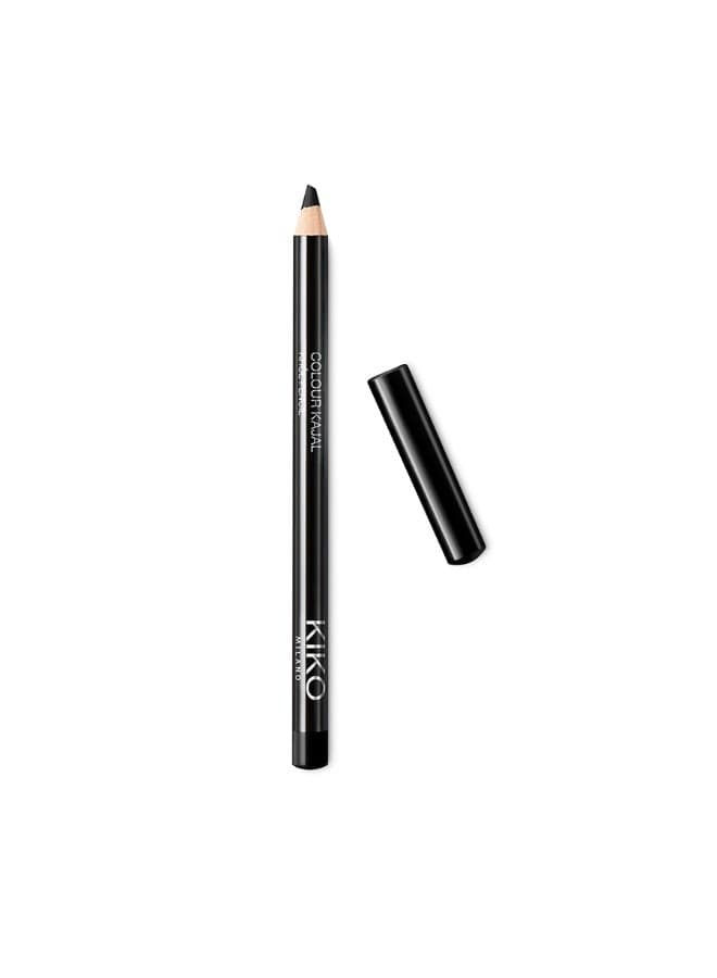 Colour Kajal 01: Black Velvet Eye Pencil - Image 1
