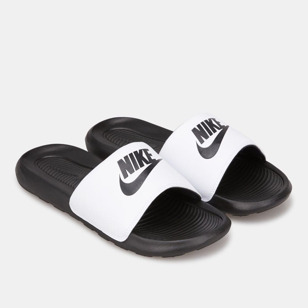 Victori One Men's Luxury Slides - Sleek Black - Image 1