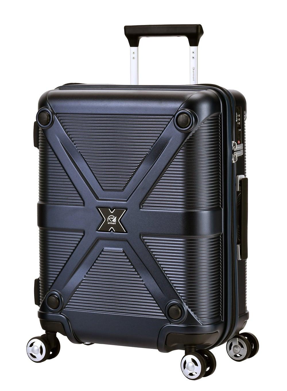 Eminent KJ97 Night Blue: Polycarbonate Cabin Luggage with TSA Lock - Image 1