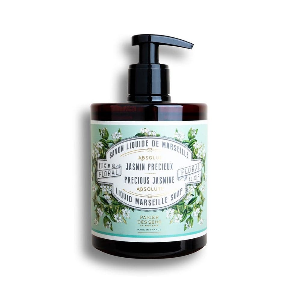 Jasmine Velvet Liquid Marseille Soap 500ml - Image 1