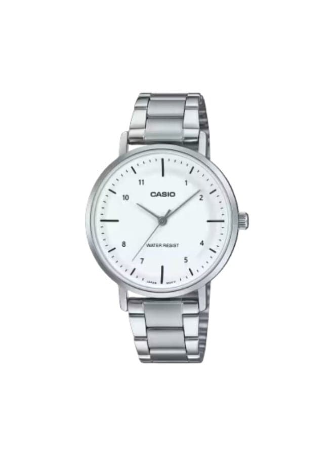 CASIO LTP-VT03D-7BDF Elegance in Time: Women's Stainless Steel Watch - Image 1