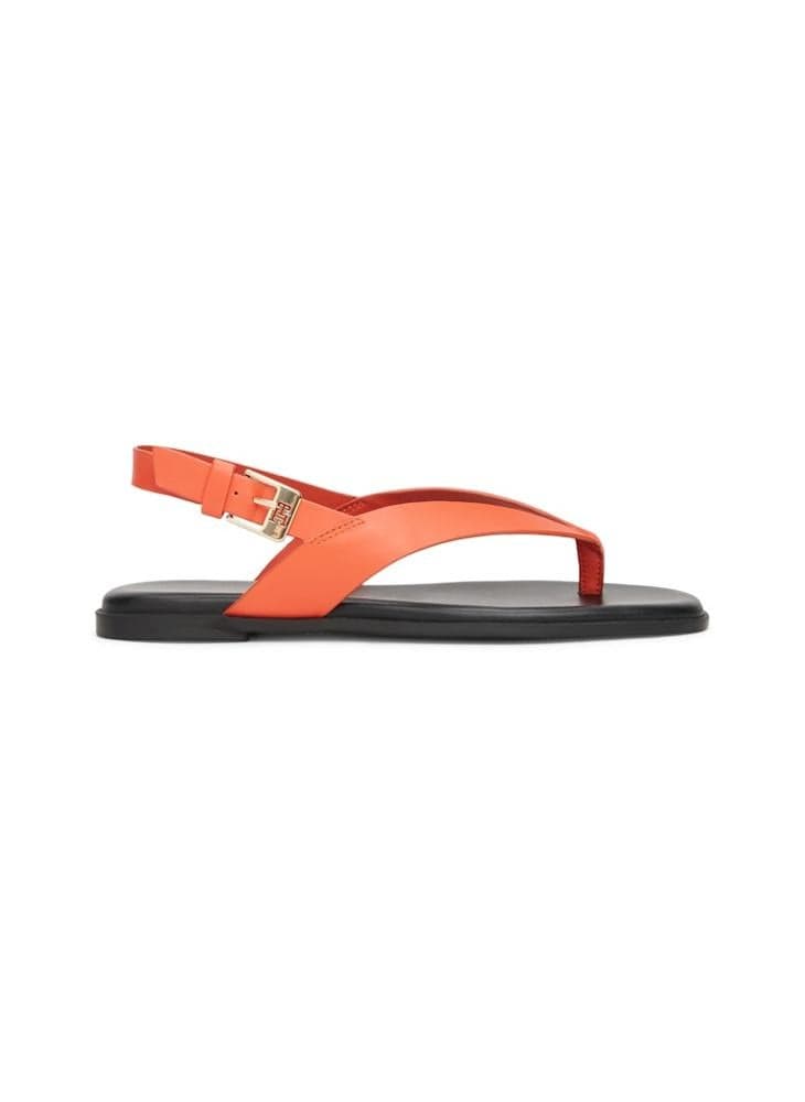 Elegant Color Block Thong Flat Sandals FW0FW08883SN2 - Image 1