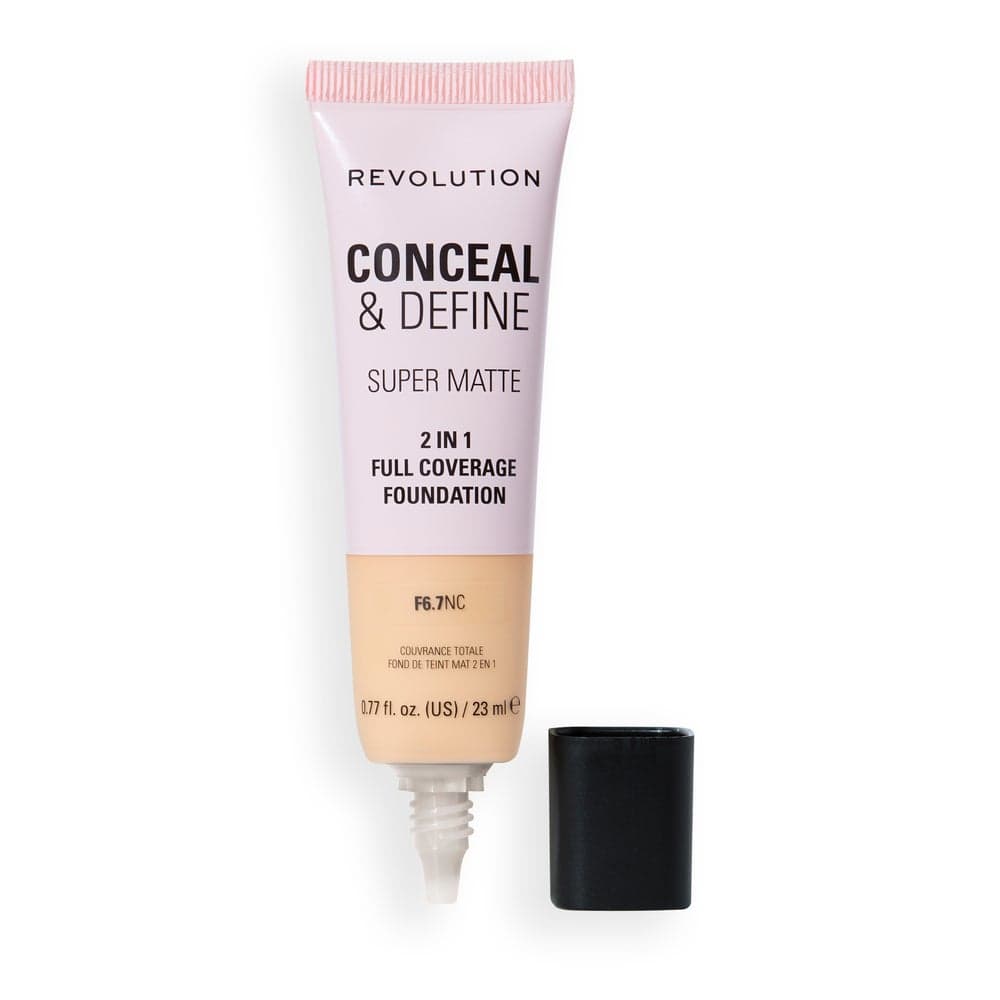 Full Cover Matte Foundation F6.7Nc – Flawless & Lightweight - Image 1