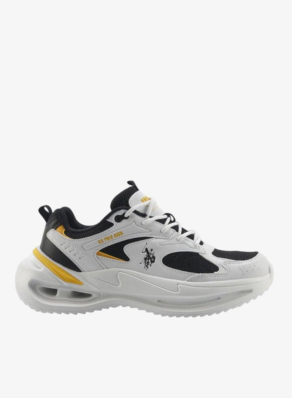 A10193876712010 White Lace-Up Low-Top Sneakers - Image 1