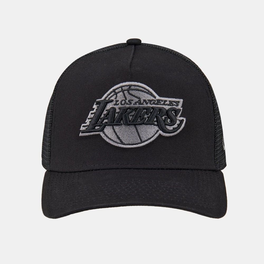 LA Lakers New Era A-Frame Men's Trucker Cap - Image 1