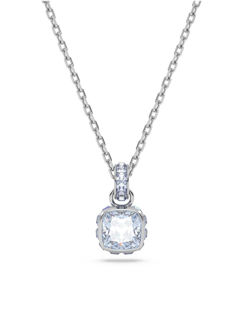 SWAROVSKI March Aquamarine Birthstone Elegance Necklace - Image 1