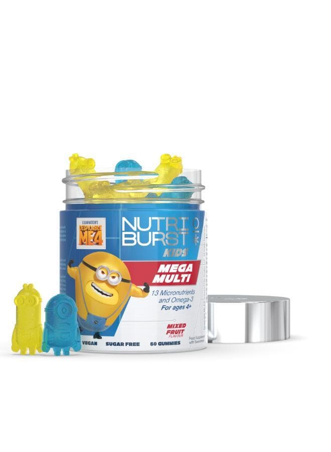 Nutriburst Kids Minions Vitamin D Gummies - 60 Count - Image 1