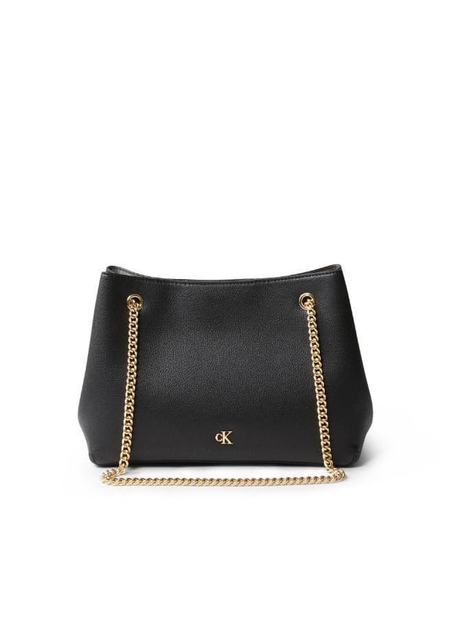 Calvin Klein Jeans Chic Logo Chain Shoulder Bag - Image 1