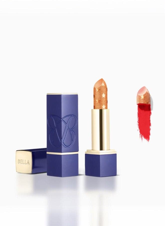 BELLA Cosmic Kisses Lipstick Coral Solstice 3.5gm - Image 1