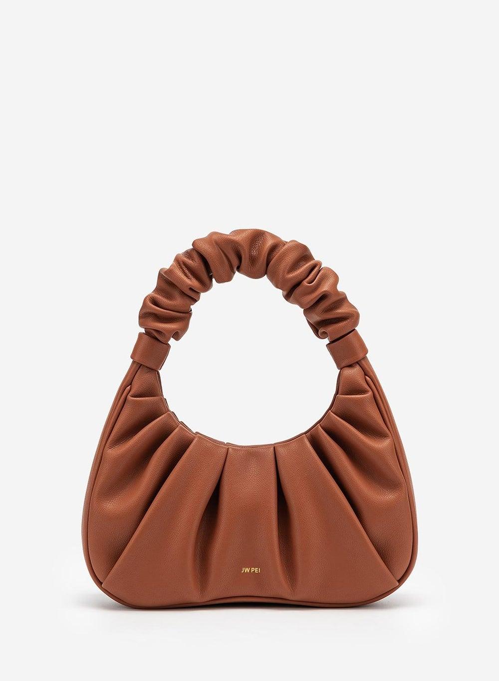 JW PEI Gabbi Elegance: Chic Ruched Hobo Handbag - Image 1