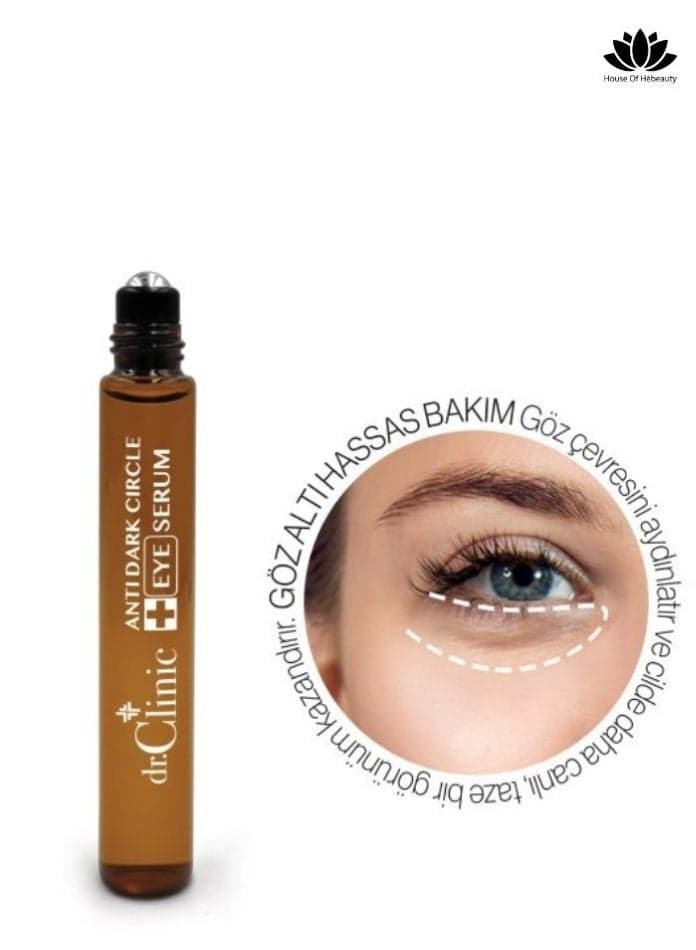 Dr. Clinic 10ml Brightening Eye Serum with Hyaluronic Acid - Image 1