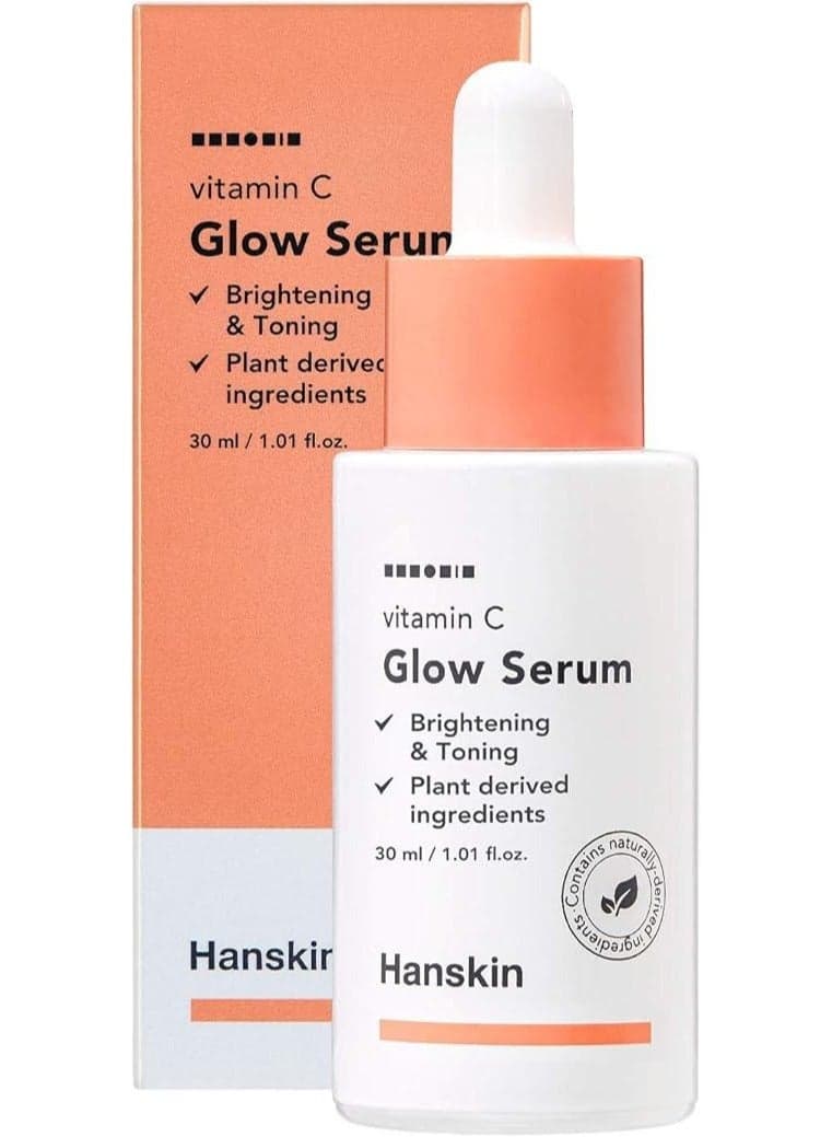 Hanskin Vitamin C Glow Serum 30ml - Radiant Skin Essential - Image 1